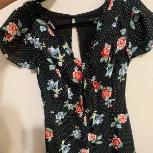 Floral jumper